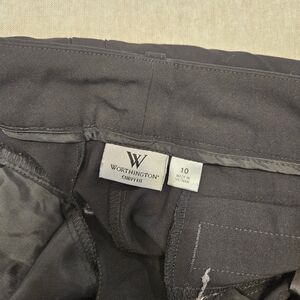 Worthington Black Curvy Fit Pants